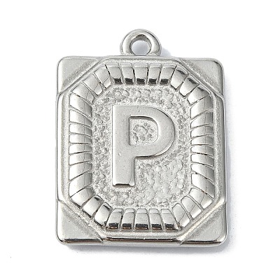 Anti-Tarnish 304 Stainless Steel Pendants STAS-U033-01P-P-1