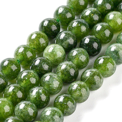 Dyed Natural Malaysia Jade Beads Strands X-G-G021-02C-13-1