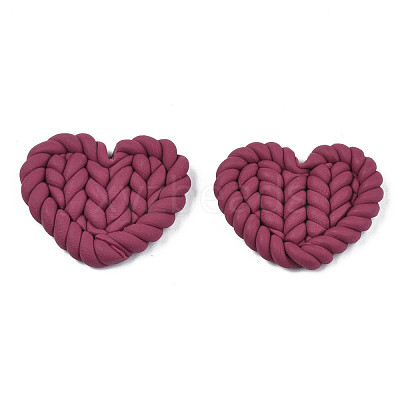 Handmade Polymer Clay Cabochons CLAY-N010-025F-1