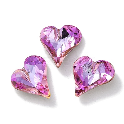 Glass Rhinestone Cabochons RGLA-G020-04A-D502-1