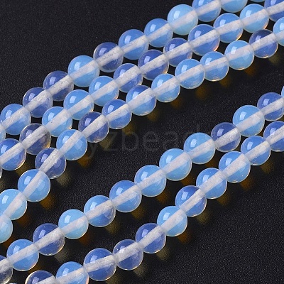 Opalite Beads Strands G-D855-15-6mm-1