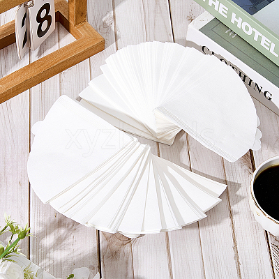 100Pcs Paper Coffee Filters FIND-WH20007-39B-1