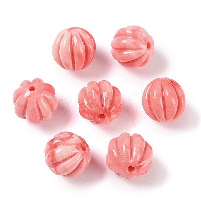 Synthetic Shell Dyed Beads SHEL-H005-31-1
