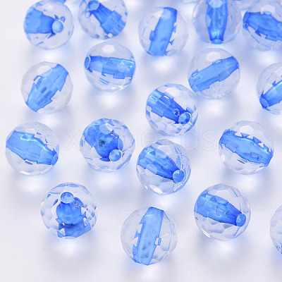 Transparent Acrylic Beads TACR-S154-10A-86-1