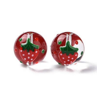 Transparent Glass Beads LS-LAMP-B021-03B-14-1