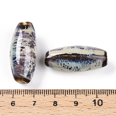 Handmade Porcelain Beads PORC-N008-07I-1