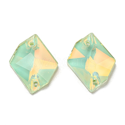 Mocha(MK) Irregular Rhombus Sew on Rhinestone RGLA-G019-01I-1