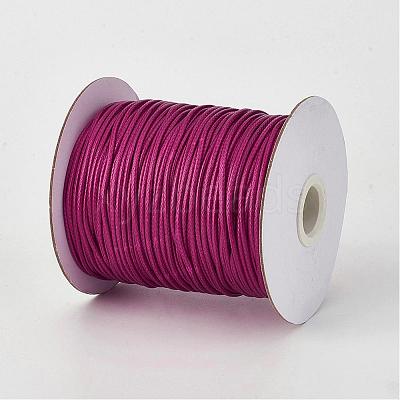 Eco-Friendly Korean Waxed Polyester Cord YC-P002-1mm-1109-1