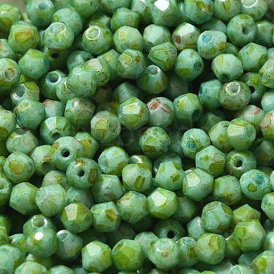 Picasso Baking Paint Glass Seed Beads SEED-A032-02A-05-1