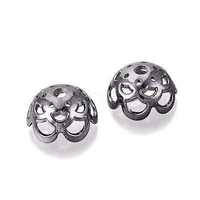 UV Plated ABS Bead Caps OACR-D316-04B-01-1
