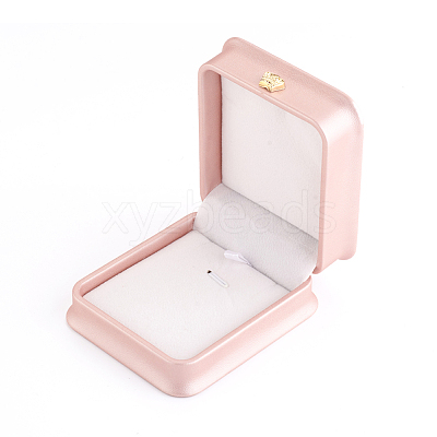 PU Leather Necklace Pendant Gift Boxes LBOX-L005-F02-1
