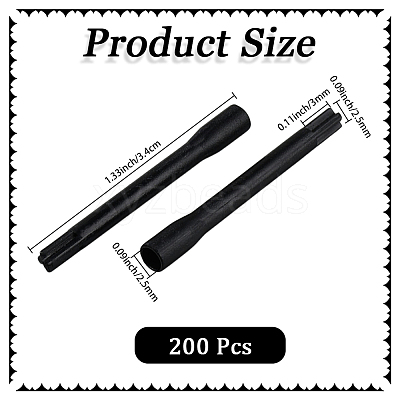 200Pcs Plastic Tattoo Mixer Sticks FIND-CP0003-38-1