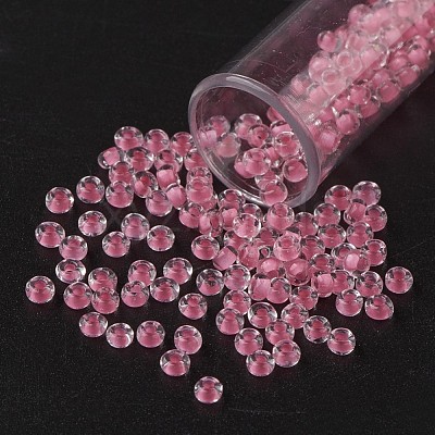 11/0 FGB Grade A Transparent Glass Seed Beads X-SEED-N001-D-208-1