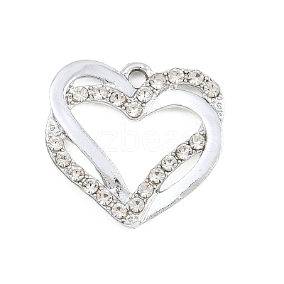 Alloy Rhinestone Pendants LS-RB-CBA332B-04B-P-1