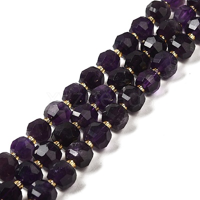 Natural Amethyst Beads Strands G-P508-A09-01-1