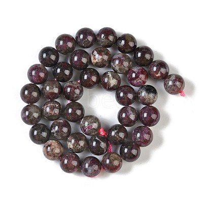 Natural Plum Blossom Tourmaline Beads Strands G-K364-B01-03-1