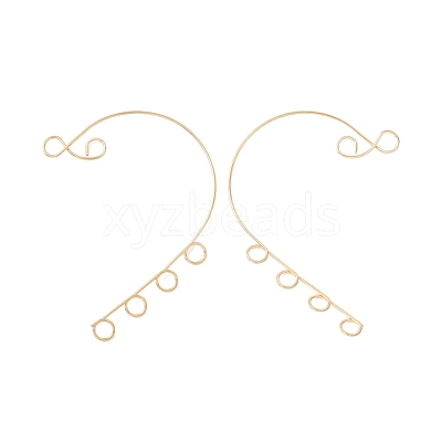 316 Stainless Steel Ear Cuff Findings Ion Plating(IP) STAS-H148-04G-1
