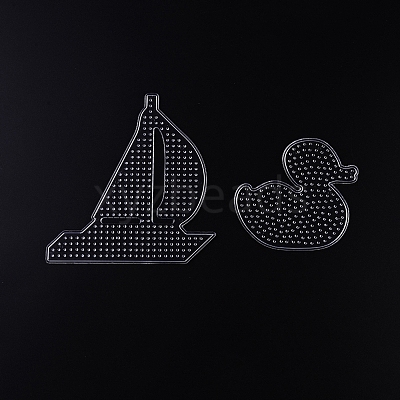 ABC Plastic Pegboards used for 5x5mm DIY Fuse Beads DIY-X0293-99-1