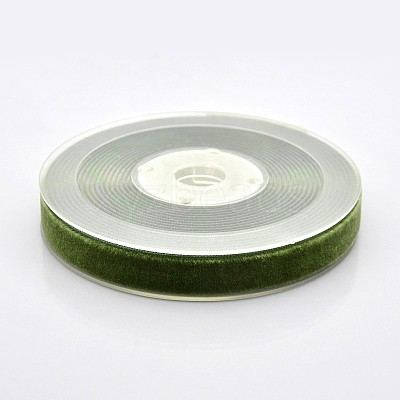 Polyester Velvet Ribbon for Gift Packing and Festival Decoration SRIB-M001-13mm-570-1