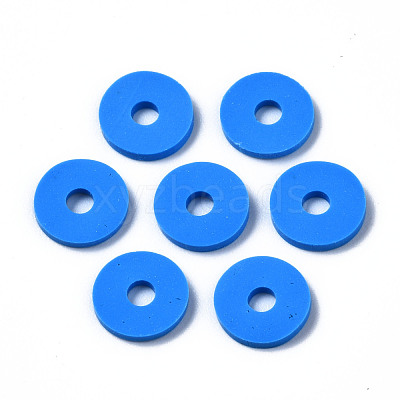 Handmade Polymer Clay Beads CLAY-R067-8.0mm-B33-1