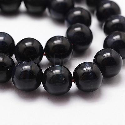 Natural Tiger Eye Bead Strands G-D840-54-8mm-05-1