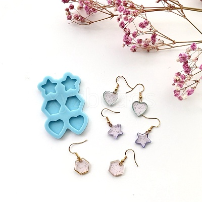 Pendant Silicone Molds X-DIY-P022-08-1