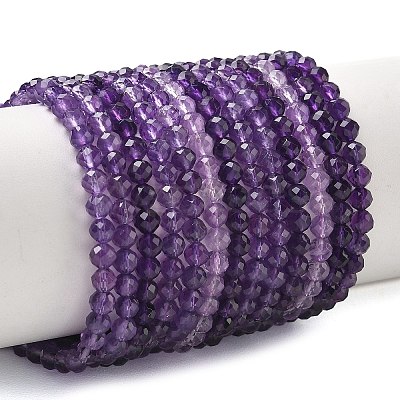 Natural Amethyst Beads Strands G-Z161-A02-4mm-1