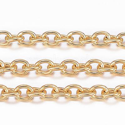 Ion Plating(IP) 304 Stainless Steel Cable Chains CHS-H009-27G-1
