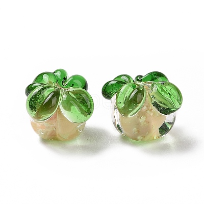 Handmade Lampwork Fruit Beads LAMP-C004-06B-1
