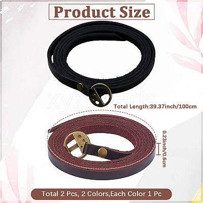 2Pcs 2 Colors Dual-use Items BJEW-CL0001-49-1