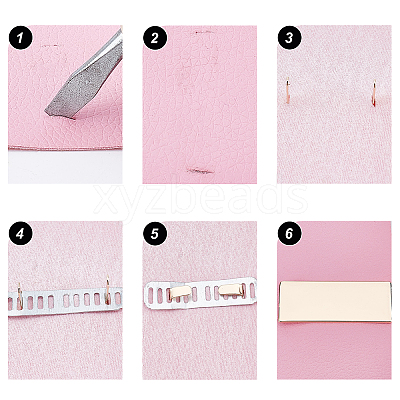 18Pcs 3 Colors Alloy Blank Name Tags FIND-WR0005-10-1