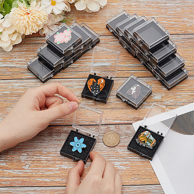 Plastic Box with Sponge CON-WH0106-12A-1