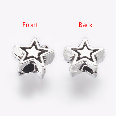 Tibetan Style Alloy Beads LS-X-TIBEB-01-AS-RS-1