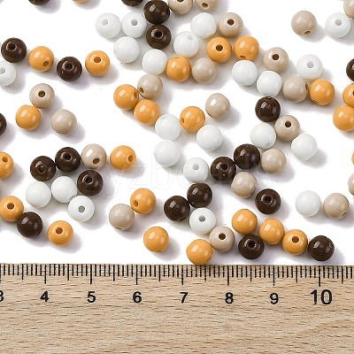 Opaque Acrylic Beads SACR-Q004-01J-1