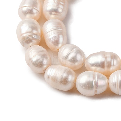 Natural Cultured Freshwater Pearl Beads Strands PEAR-L001-A-20-1