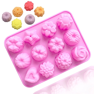 Flower Soap Silicone Molds SOAP-PW0001-072-1