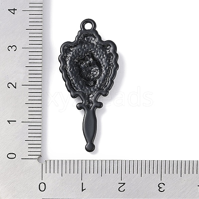 Halloween Rack Plating Alloy Enamel Pendants PALLOY-F018-26EB-01-1