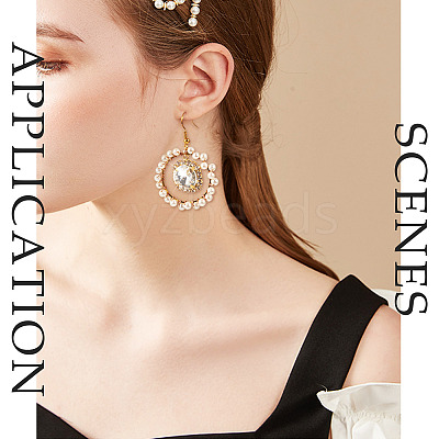 30Pcs 5 Styles Crystal Glass Rhinestone Pendants RB-TA0001-09-1