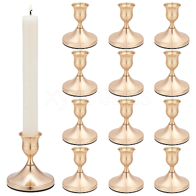 Iron & Aluminium Alloy Candle Holders DJEW-WH0077-09-1