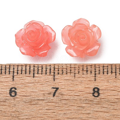 Synthetic Coral Dyed Carved Beads SH-CBAE713-03D-1