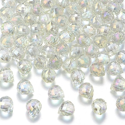 Transparent Glass Pendants GLAA-P070-A07-1