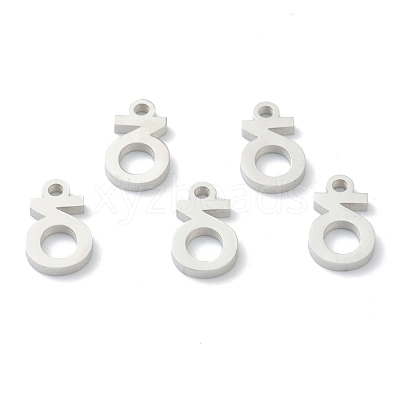 Non-Tarnish 304 Stainless Steel Charms STAS-G244-01D-1