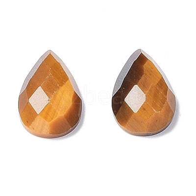 Natural Tiger Eye Cabochons G-G0001-B05-1