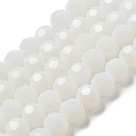 Imitation Jade Glass Beads Stands EGLA-A035-J10mm-D05-1