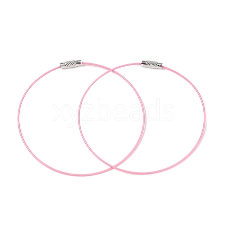 Steel Wire Bracelet Making TWIR-A001-10-1