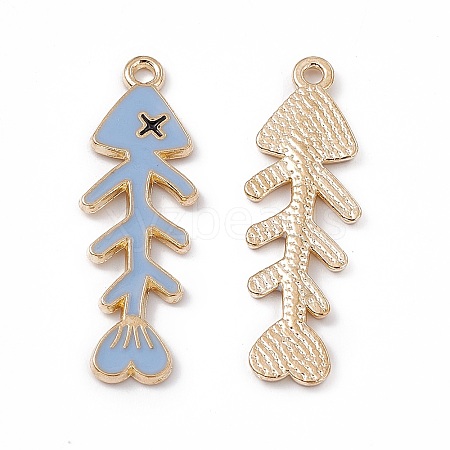 Alloy Enamel Pendants ENAM-C006-01KCG-02-1