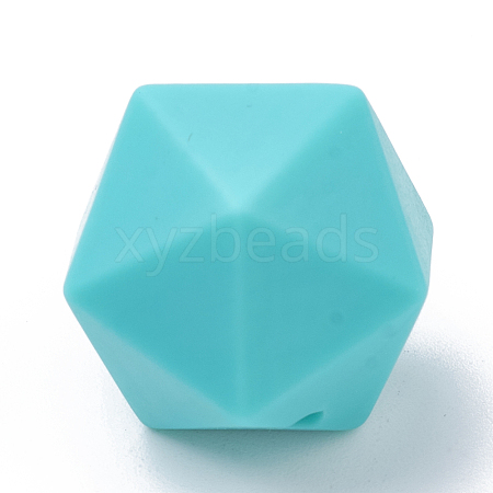 Food Grade Eco-Friendly Silicone Focal Beads SIL-T048-17mm-06-1