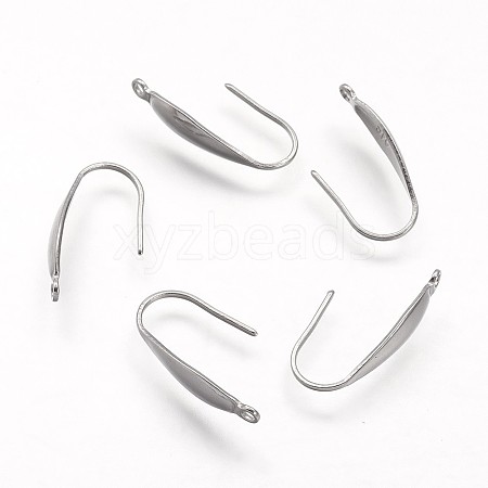 Tarnish Resistant 304 Stainless Steel Earring Hooks STAS-F041-49-1