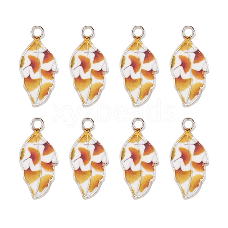 Alloy Enamel Pendants PALLOY-TAC0009-25P-E-1