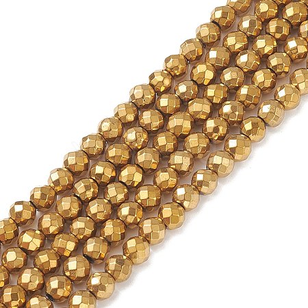 Non-Magnetic Synthetic Hematite Beads Strands X-G-Q663-1-1